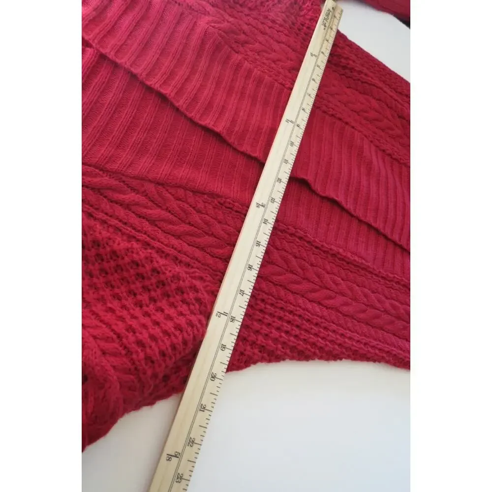 Sundance duster length cable cardigan size XL - Picture 8 of 8